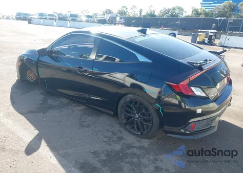 2020 Honda Civic Si Coupe из США, поврежденный, VIN 2HGFC3A50LH751551